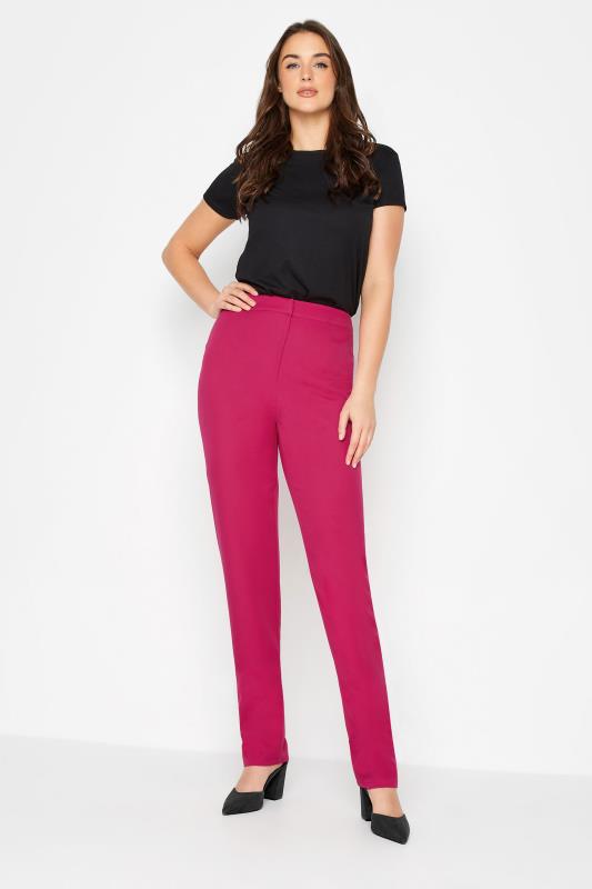 Dunnes Stores | Pink Paul Costelloe Living Studio Pink Wide Linen Trouser