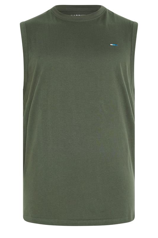 BadRhino Big & Tall Black/Navy/Blue/Burgundy/Khaki 5 Pack Extra Long Muscle Vests | BadRhino 7