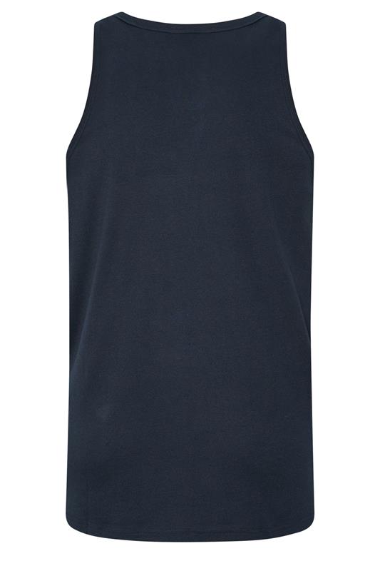 IronRhino Big & Tall Navy Blue 'Rest Day' Vest 7