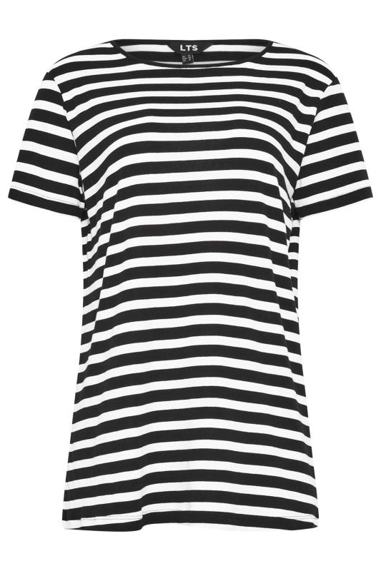LTS Tall Womens 2 PACK Black & White Stripe Short Sleeve T-Shirts | Long Tall Sally 8
