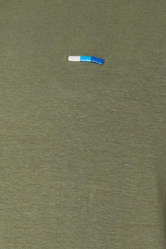 BadRhino Big & Tall Olive Green Lounge Trouser & T-Shirt Set | BadRhino 4