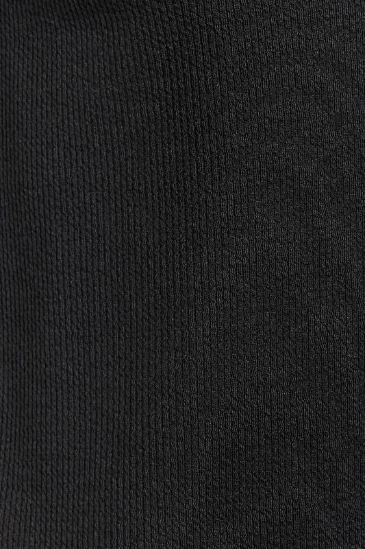 LTS Tall Women's Black Collared Short Sleeve Polo Shirt | LTS 6