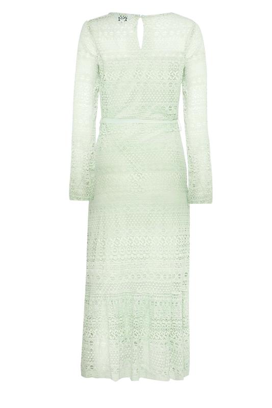 LTS Tall Women's Sage Green Lace Midi Dress | Long Tall Sally  8