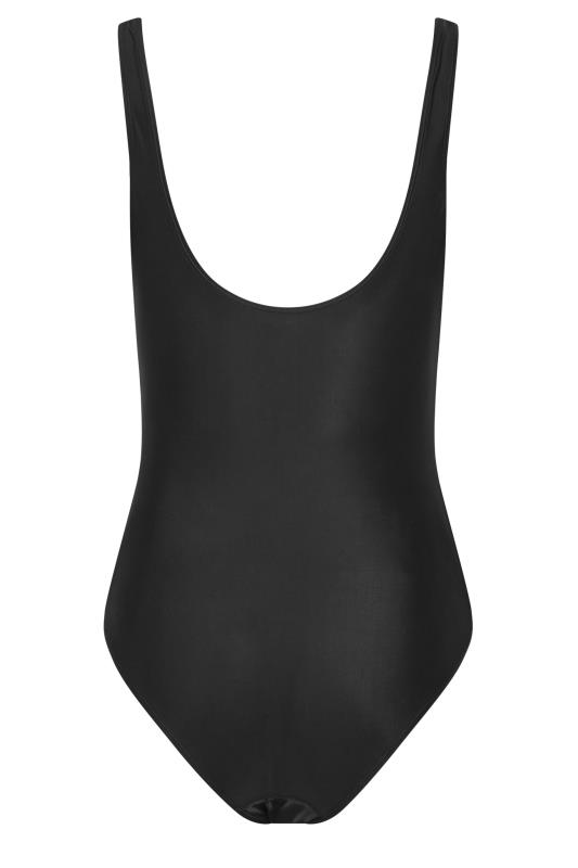 LTS Tall Black Twist Cut Out Swimsuit | Long Tall Sally  7