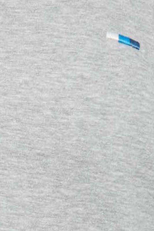 BadRhino Big & Tall Grey Marl Extra Long Plain Vest Top | BadRhino 7