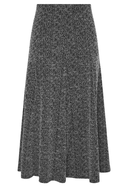 Tall  LTS Tall Black Boucle Midaxi Skirt