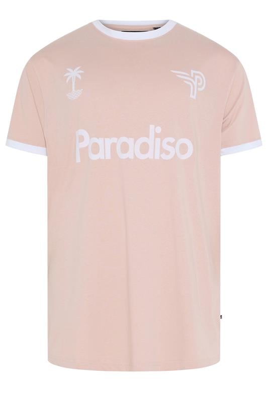 KAM Big & Tall Pink 'Paradiso' T-Shirt | BadRhino 4