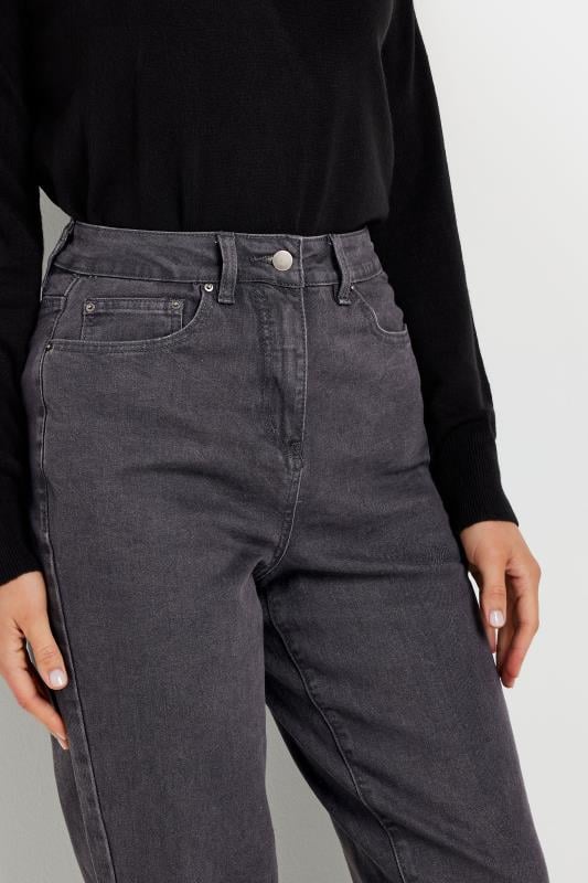 LTS Tall Women's Grey UNA Mom Jeans | Long Tall Sally 4