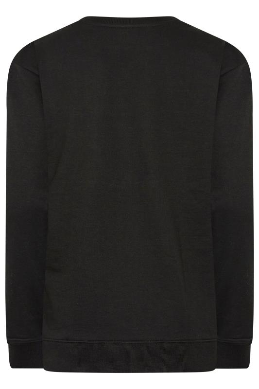 LTS Tall Black Long Sleeve Sweatshirt | Long Tall Sally  7