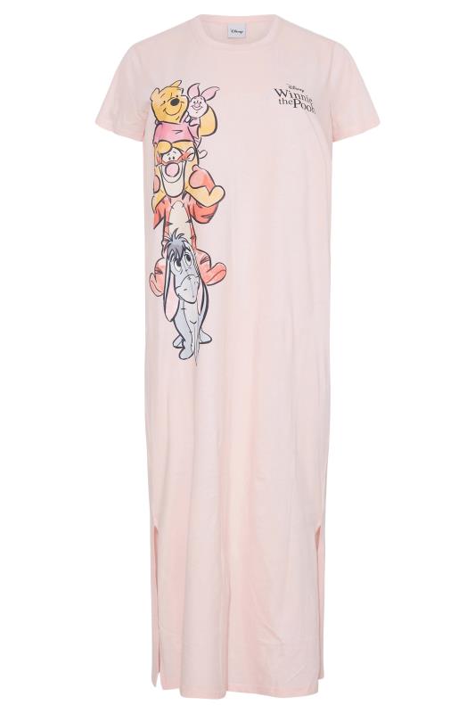 LTS Tall Women's Pink 'Winnie The Pooh' Printed Nightdress | Long Tall Sally  6