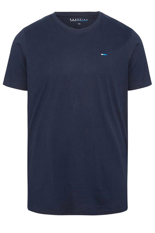BadRhino Big & Tall 5 Pack Black/White/Navy Blue/Green/Grey Extra Long Core T-Shirts| BadRhino 4