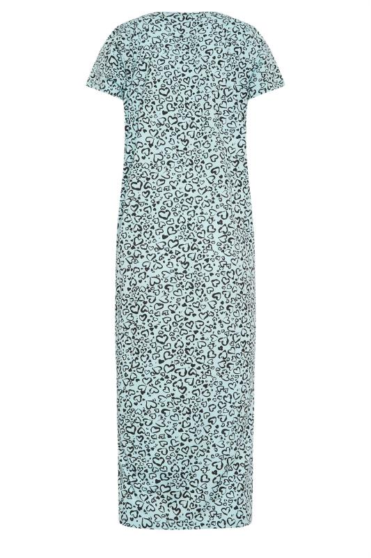 LTS Tall Women's Animal Heart Print Midi Nightdress | Long Tall Sally 8