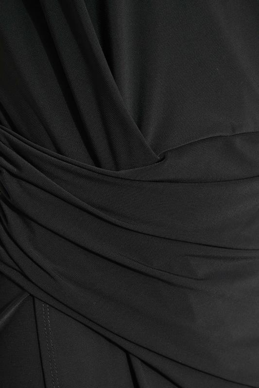 LTS Tall Women's Black Wrap Dress | Long Tall Sally 5