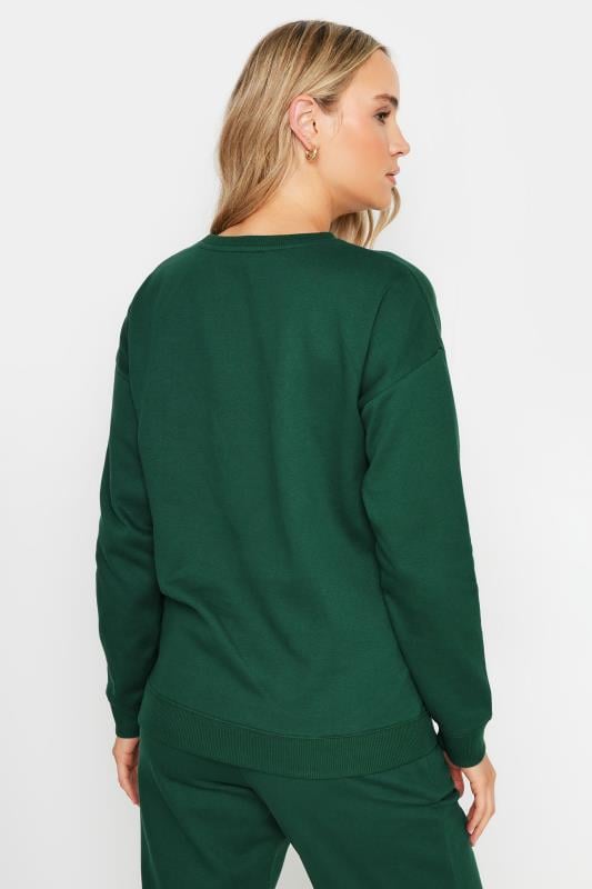 LTS Tall Women's Dark Green Long Sleeve Sweatshirt | Long Tall Sally 4