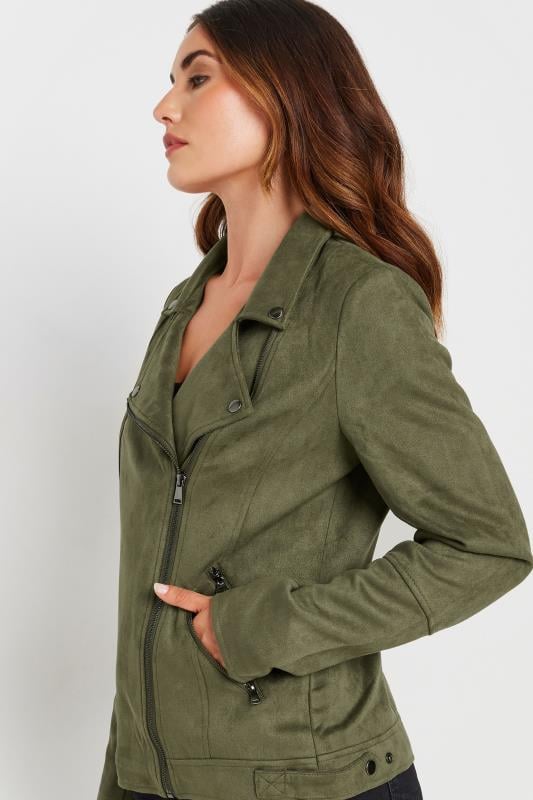 Faux suede moto jacket women's hotsell