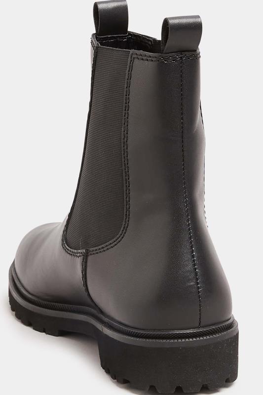 LTS Women's Black Chelsea Boots In Standard Fit | Long Tall Sally 4