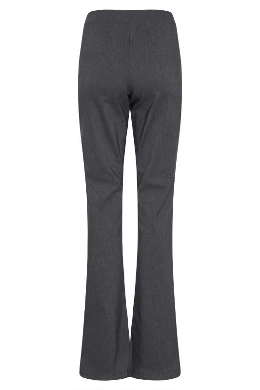 Tall Women's LTS Charcoal Grey Stretch Bootcut Trousers | Long Tall Sally  5