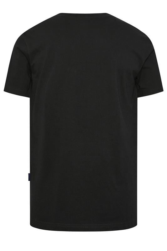 BadRhino Big & Tall Black Extra Long Rhino Graphic T-Shirt | BadRhino 6