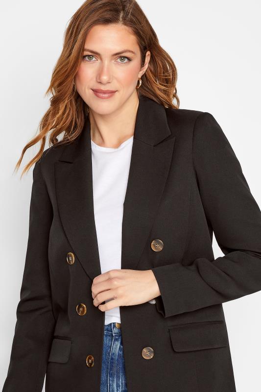 LTS Tall Women's Black Double Breasted Blazer | Long Tall Sally 5