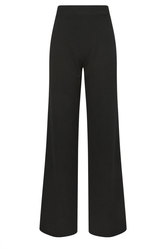 LTS Tall Women's Black & Green Side Stripe Wide Leg Trousers | Long Tall Sally 6