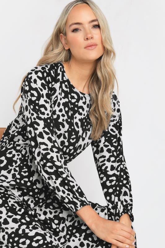 Animal print tea dress best sale