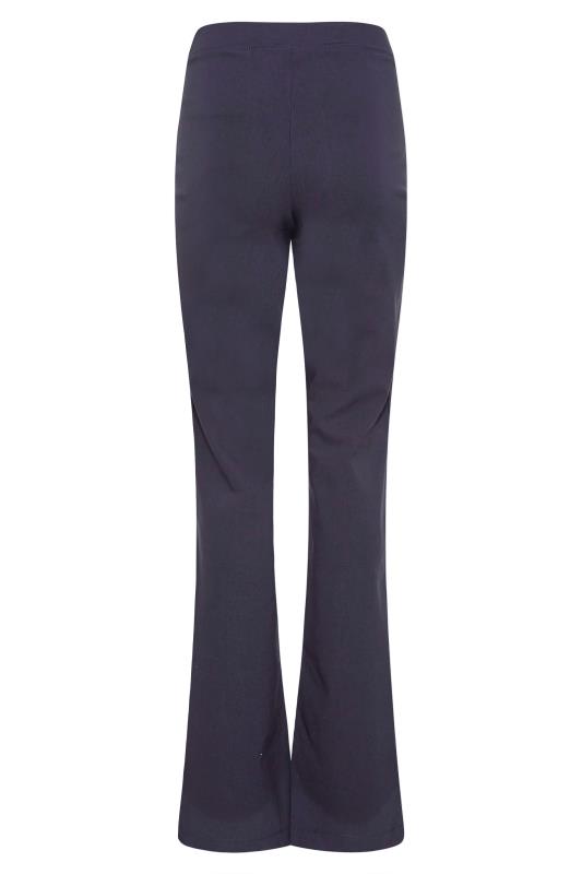 Poly Spandex Plain Black Exude Accomplishment Solid 4 Way Stretch Bootcut  Trousers, Size: 30.0 at Rs 1500/piece in New Delhi