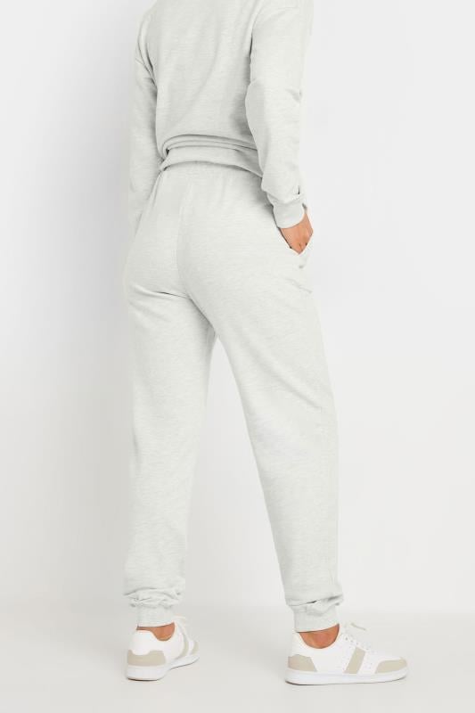 LTS Tall Light Grey Cuffed Drawstring Joggers | Long Tall Sally  3