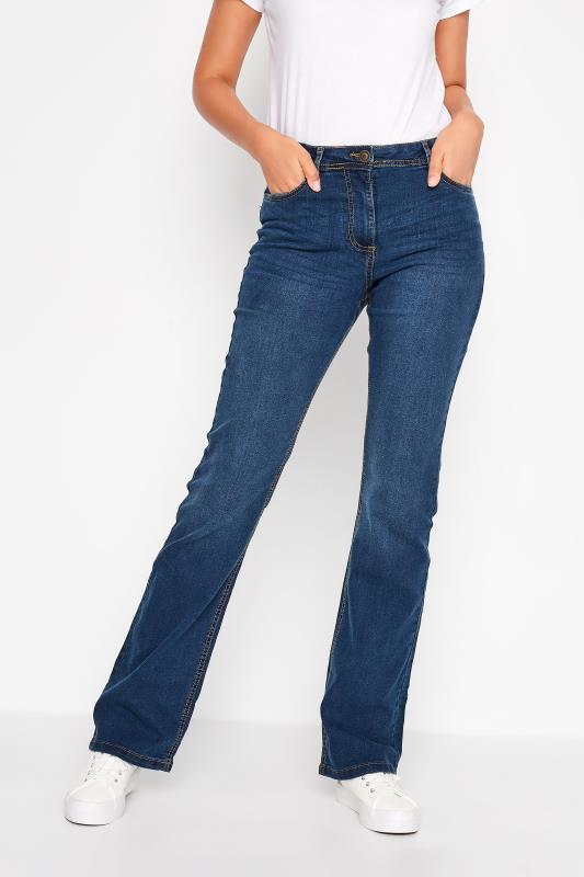 Tall  LTS Tall Blue RAE Stretch Bootcut Jeans