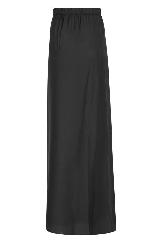 LTS Tall Women's Black Wrap Beach Skirt | Long Tall Sally 5