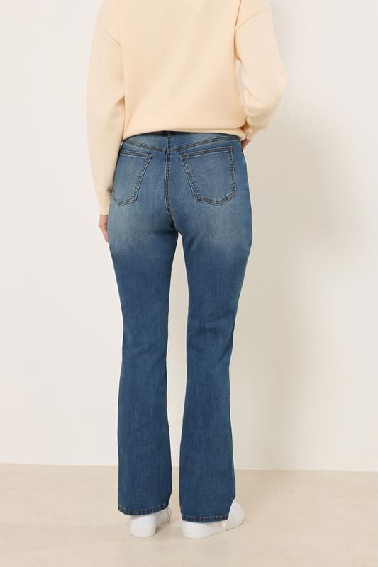 LTS MADE FOR GOOD Tall Dark Blue Bootcut Jeans | Long Tall Sally 3