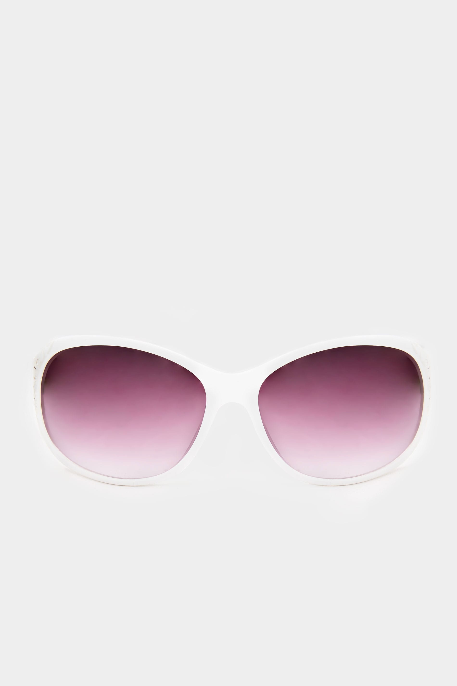White Filigree Sunglasses | Yours Clothing 3