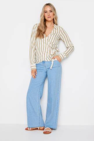Rylan Top - Bown & White Stripe