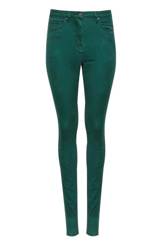LTS Tall Women's Dark Green AVA Skinny Jeans | Long Tall Sally