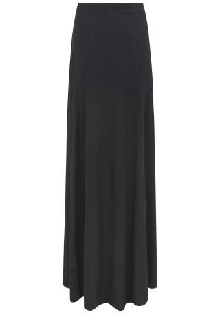 LTS Black Fit & Flare Maxi Skirt | Long Tall Sally