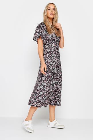Sally Pink Floral Dress main image 1