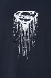 BadRhino Big & Tall Navy Blue Superman Graphic Print T-Shirt | BadRhino 3