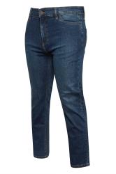 BadRhino Big & Tall Mid Blue Stretch Jeans | BadRhino 4