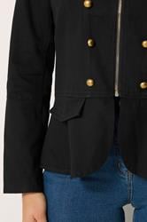 LTS Tall Women's Black Military Jacket | Long Tall Sally 4