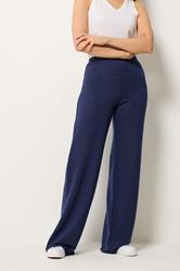 LTS Tall Women's Navy Blue Wide Leg Trousers | Long Tall Sally 2