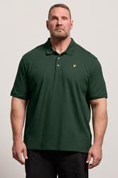 LYLE & SCOTT Big & Tall Dark Green Core Polo Shirt | BadRhino 3