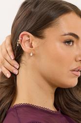 9 PACK Gold Tone Celestial Mixed Earring Set | Yours Clothing 2