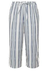 YOURS Plus Size Blue Linen Look Culottes | Yours Clothing 5
