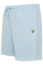 LYLE & SCOTT Big & Tall Opal Blue Jogger Shorts | BadRhino 5