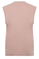 KAM Big & Tall  Pink South Coast Muscle Vest | BadRhino 4
