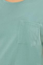 LTS Tall Women's Mint Green Cherry & Bow Print Pyjama Set | Long Tall Sally 4