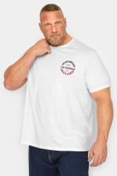 JACK & JONES Big & Tall 5 PACK Black & Blue Logo T-Shirts 2