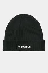 JACK & JONES Big & Tall Black Studio Beanie