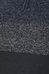 BadRhino Big & Tall Navy Blue Colour Block Quarter Zip Jumper | BadRhino 7