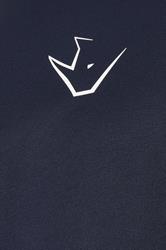 IronRhino Big & Tall Navy Blue Performance Long Sleeve T-Shirt | BadRhino 7