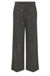 LTS Tall Grey Brushed Wide Leg Trousers | Long Tall Sally 6